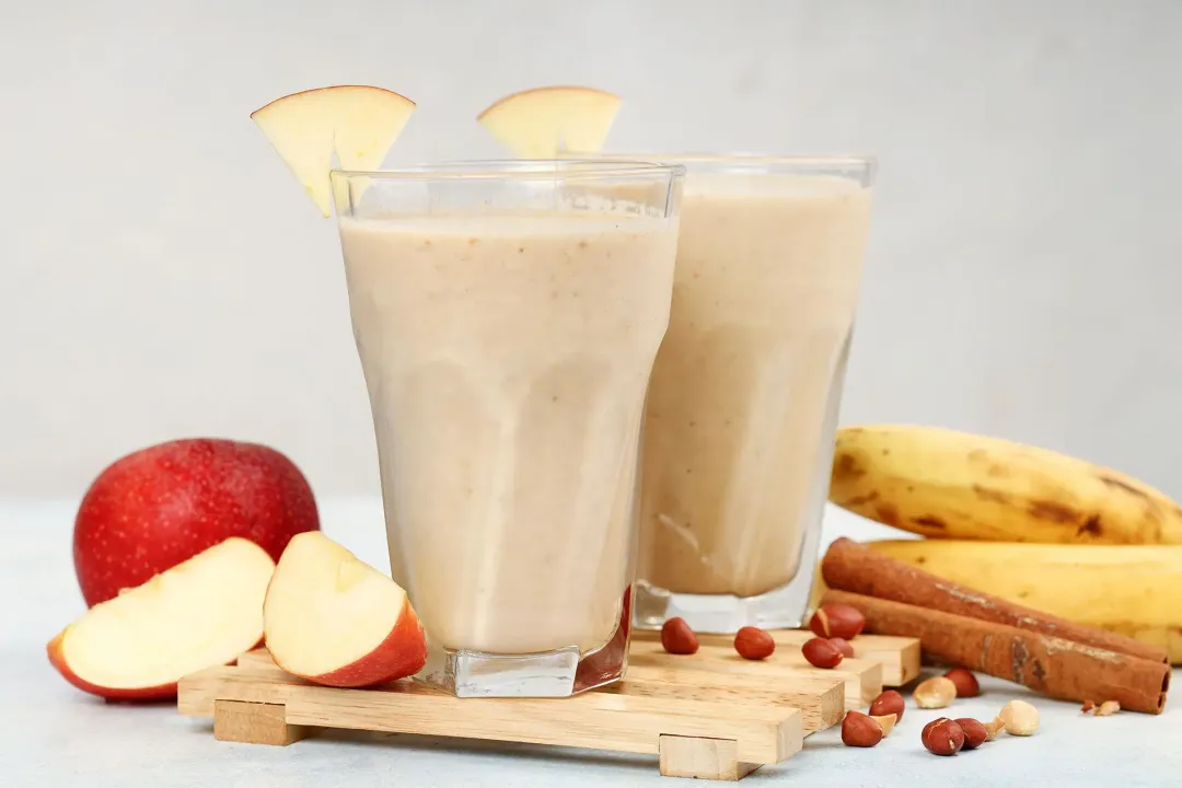 step 3 How to Make Apple Peanut Butter Smoothie