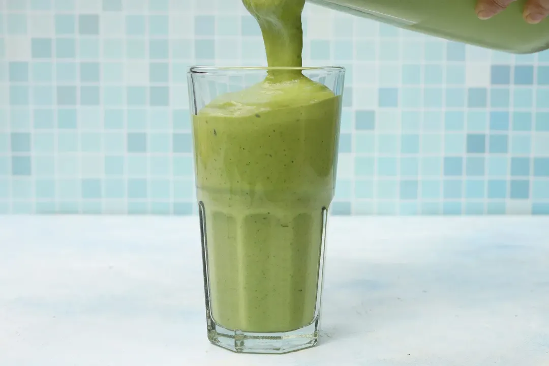 step 3 How to Make Avocado Spinach Smoothie