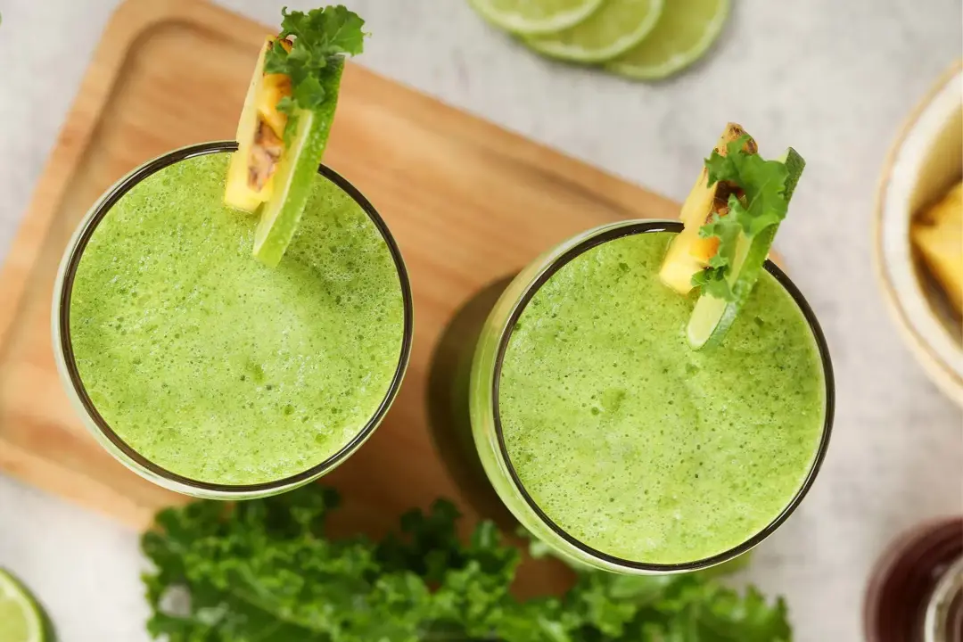 step 3 How to Make Green Mojito Smoothie