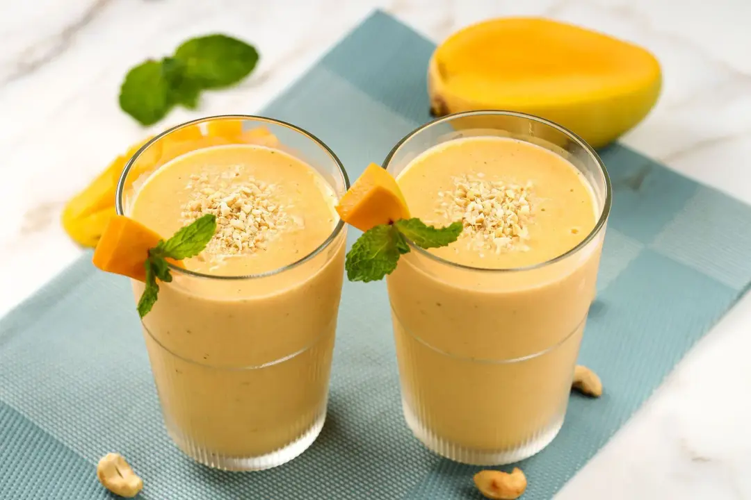 step 3 How to Make Mango Yogurt Smoothie