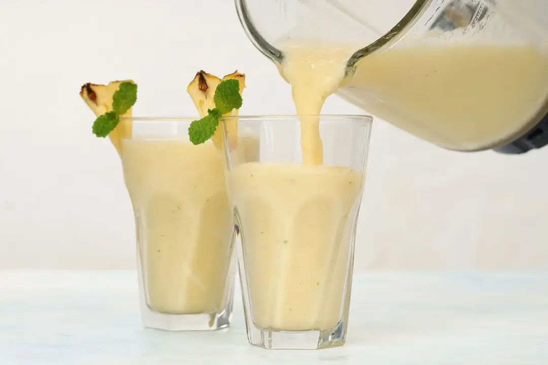 step 3 How to Make Pineapple Coconut Smoothie