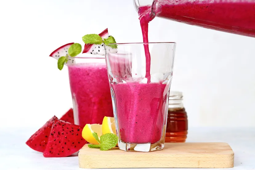 Dragon Fruit and Yogurt Smoothie Recipe NutrientPacked Drink