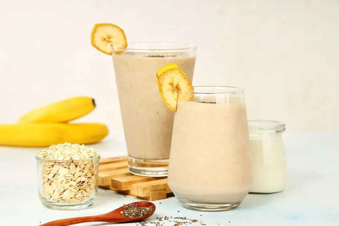 step 4 How to Make This Peanut Butter Oatmeal Smoothie