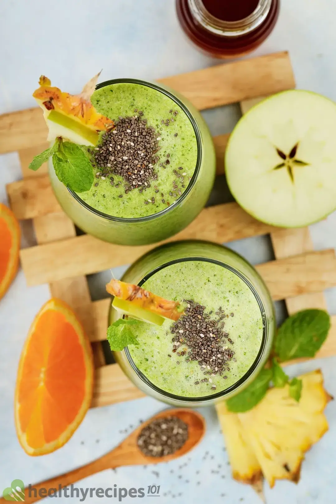 Storing and freezing Green Apple Smoothie