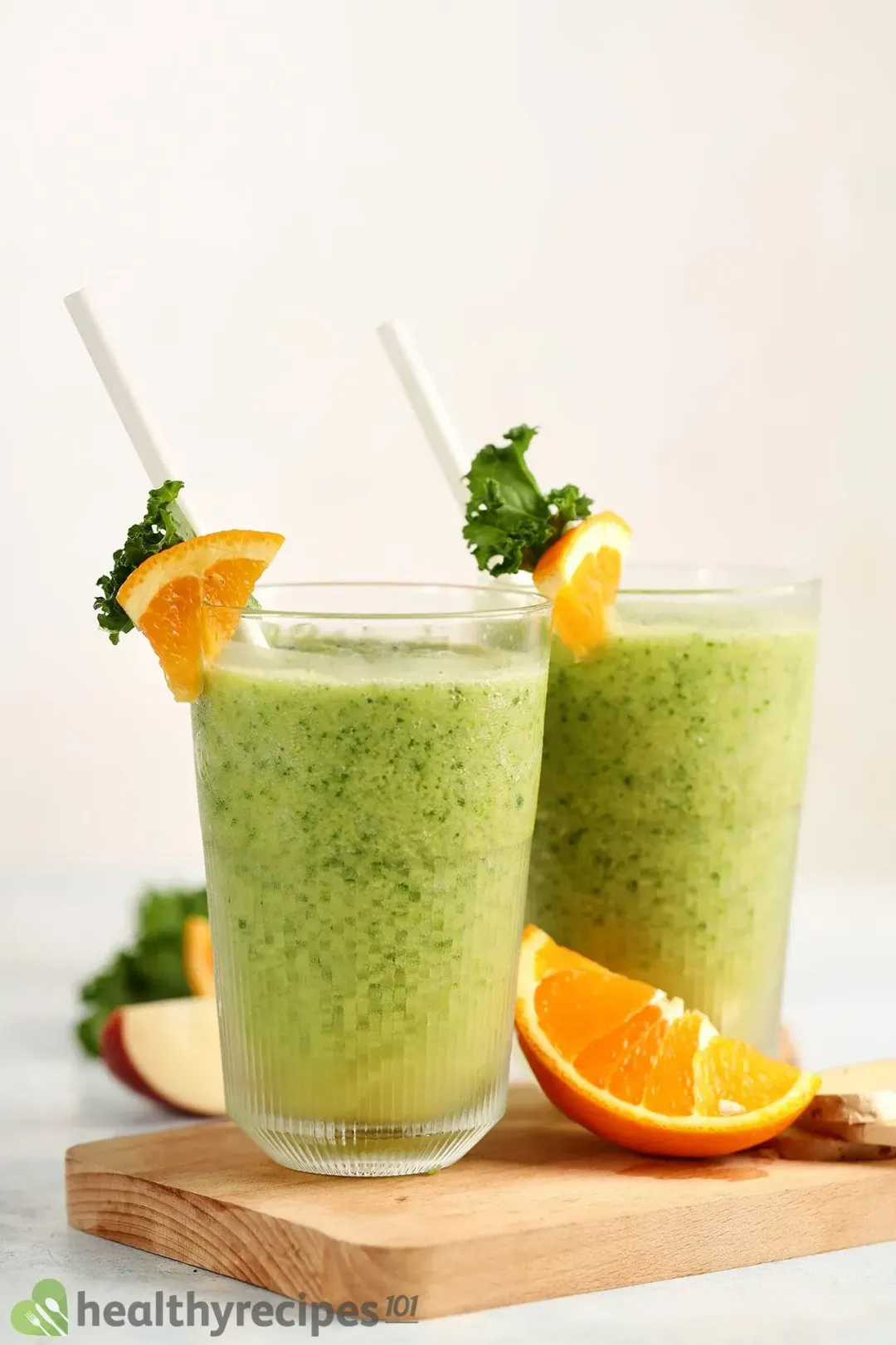 Storing and Freezing the Leftover kale apple Smoothie