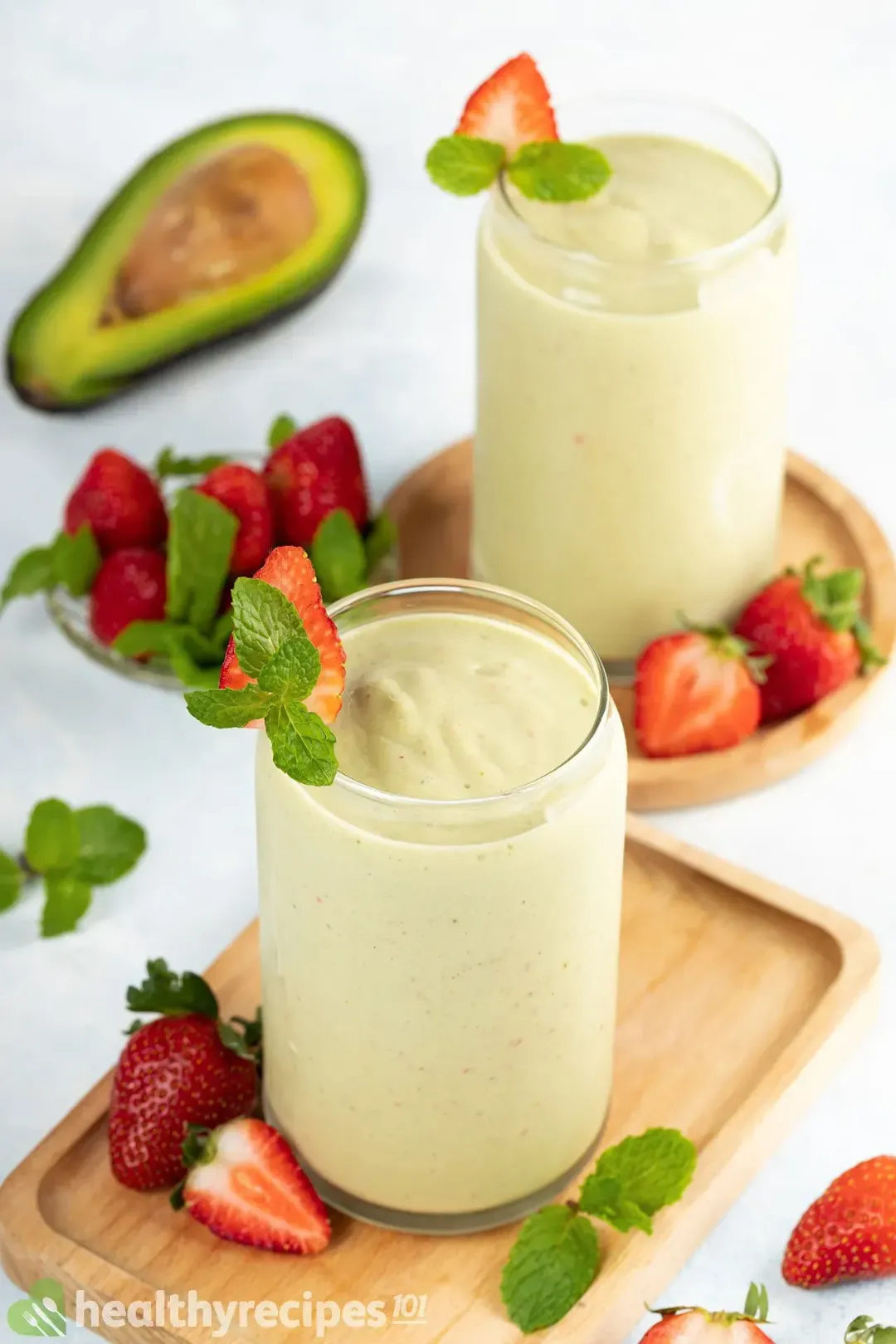 Strawberry Avocado Smoothie