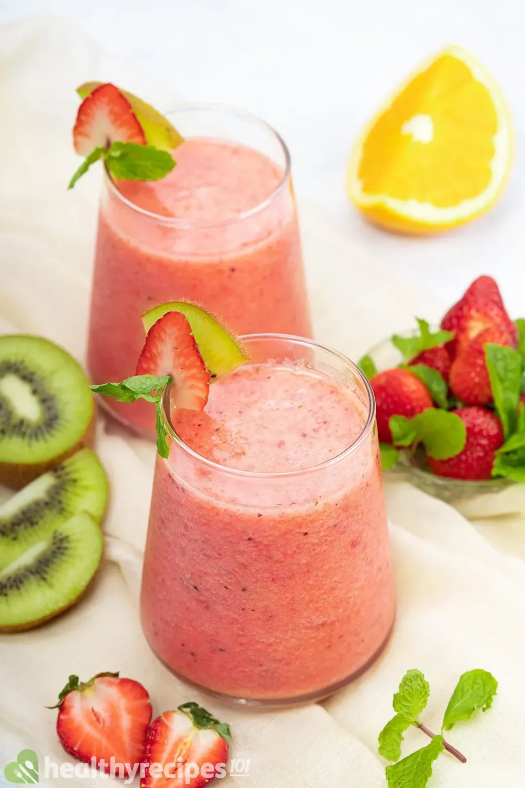 Strawberry Kiwi Smoothie Recipe