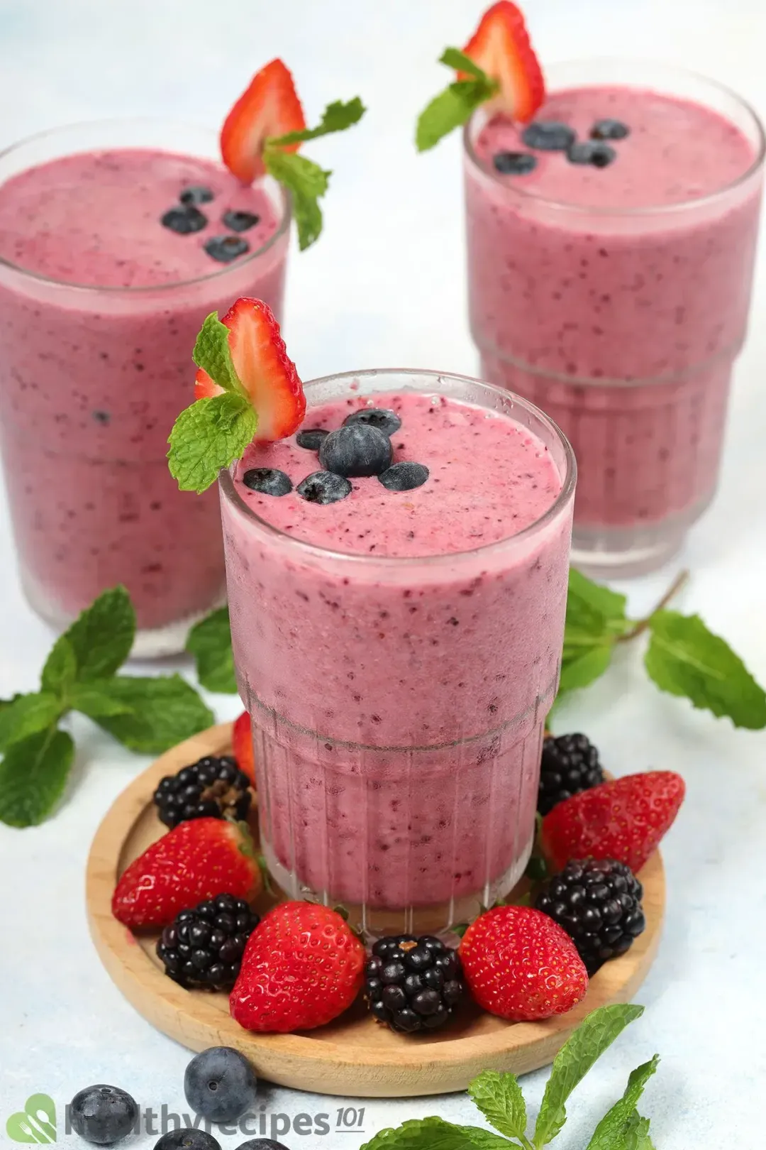 Triple Berry Smoothie Recipe