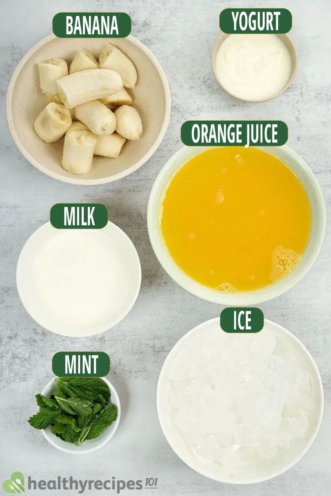 What Our Orange Creamsicle Smoothie Recipe Calls for