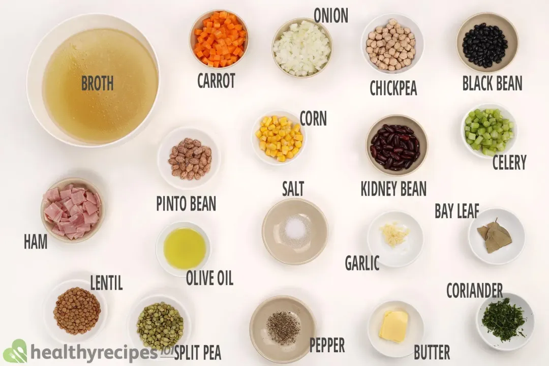 bean soup ingredients