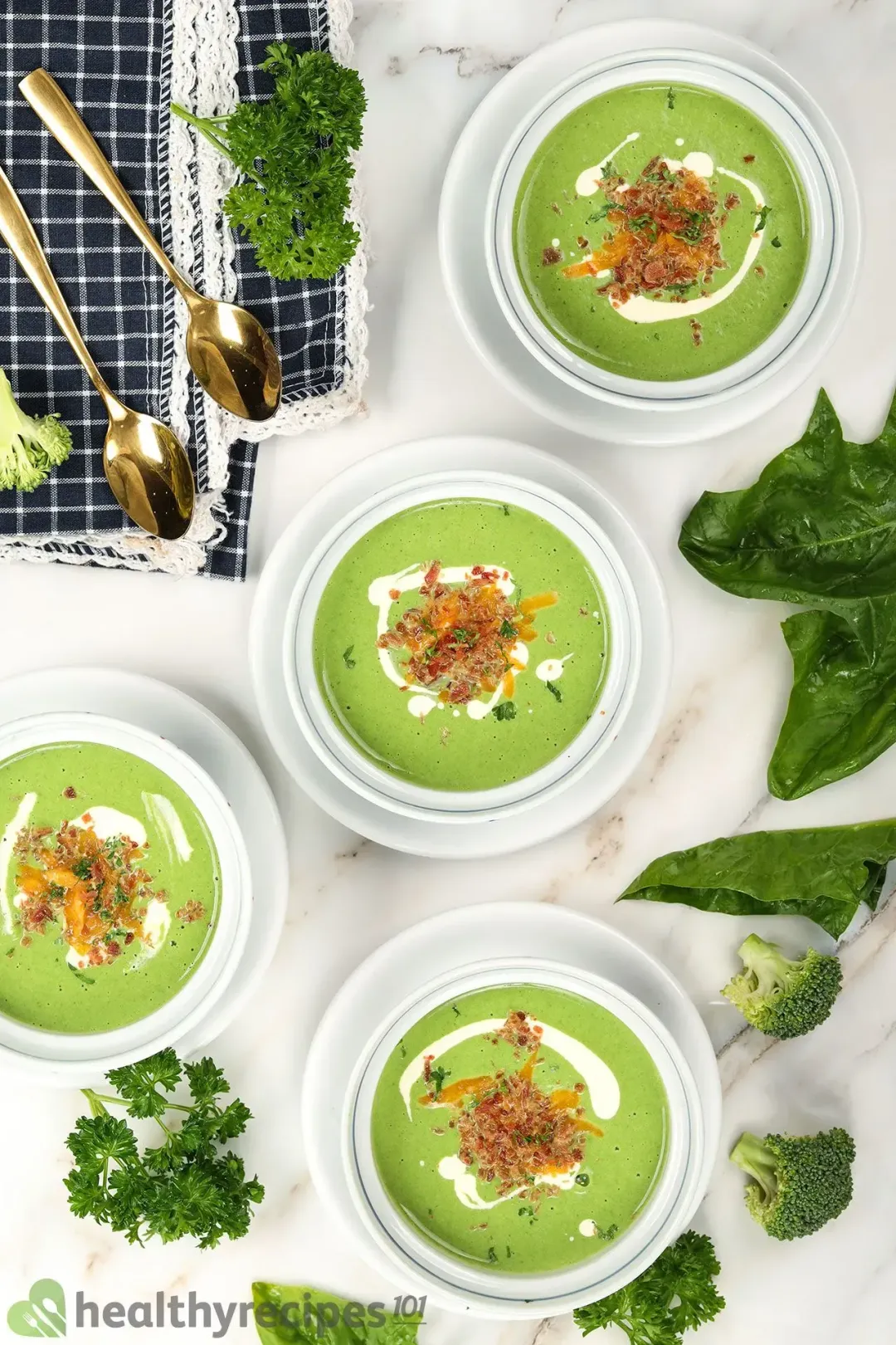 Cream of Spinach Soup Recipe: Warm, Hearty and Healthy Green Soup