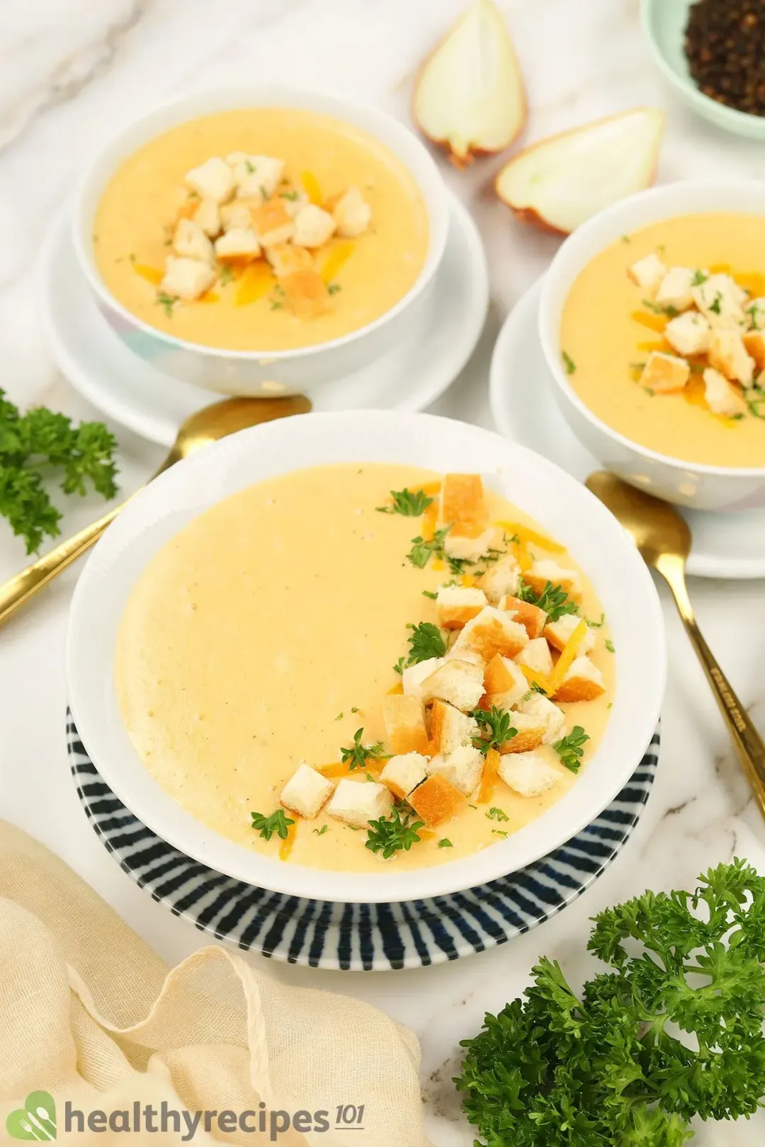 Cheesy Potato Soup Recipe