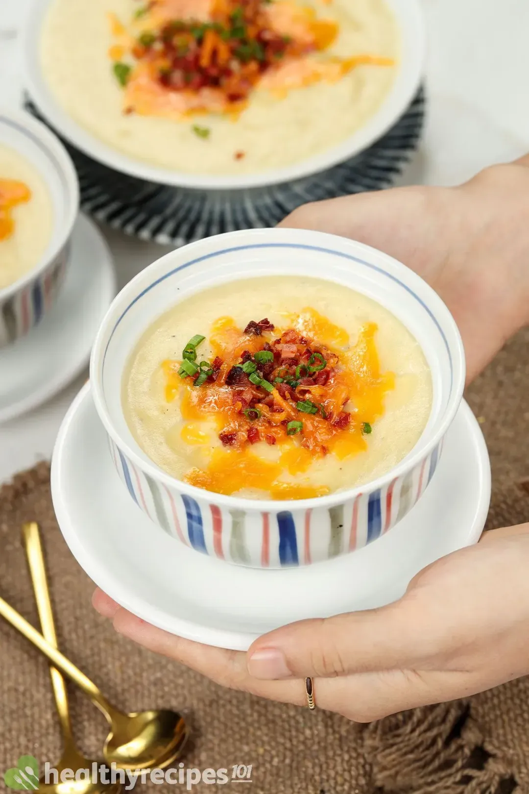 Homemade potato bacon soup recipe