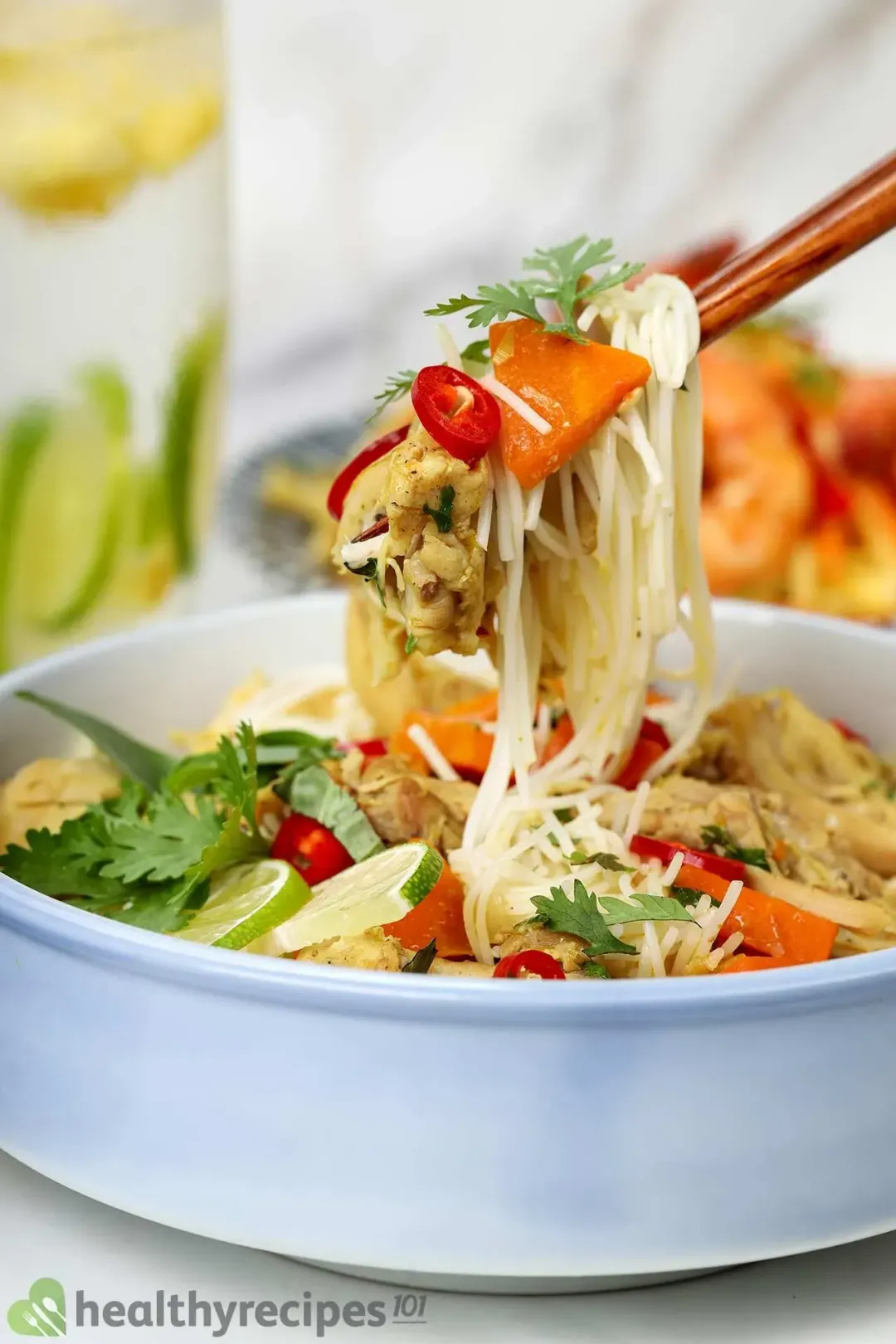 Homemade Thai Noodle Soup recipe