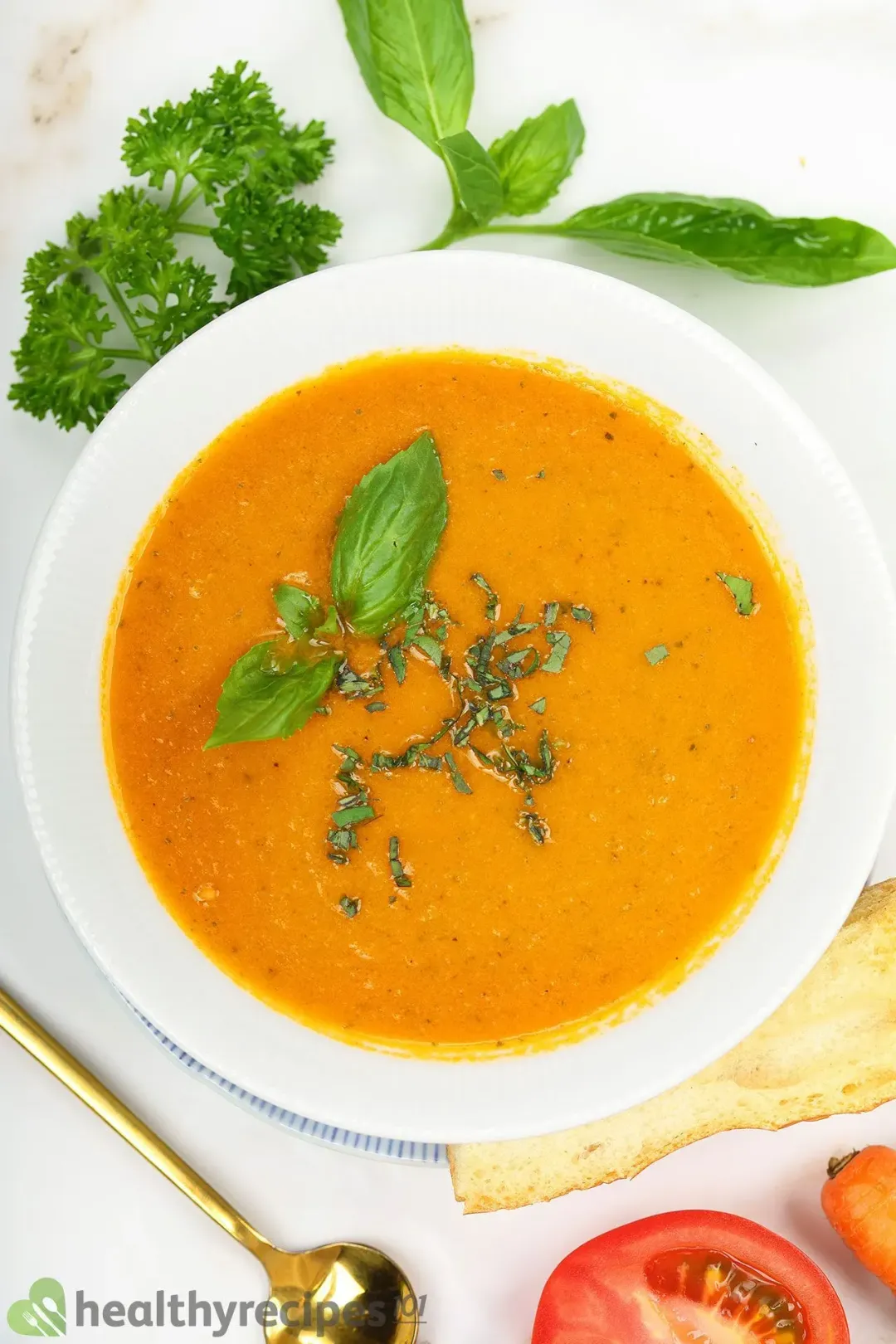 Homemade Tomato Basil Soup recipe