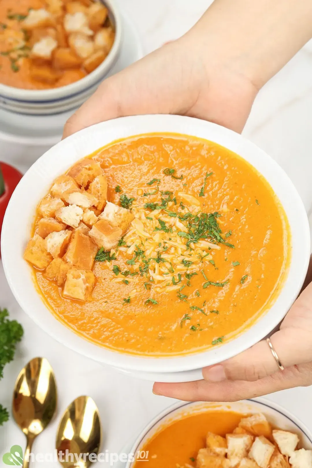 Homemade tomato soup recipe