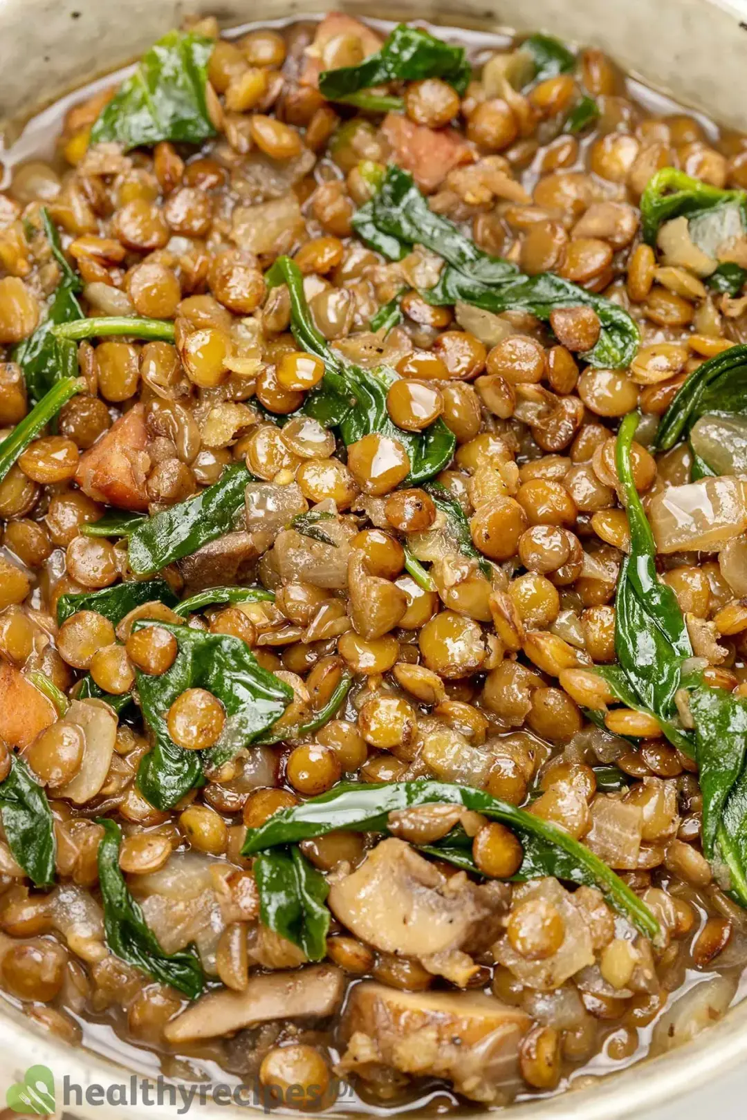 Lentil Soup with Spinach and Sausage Recipe