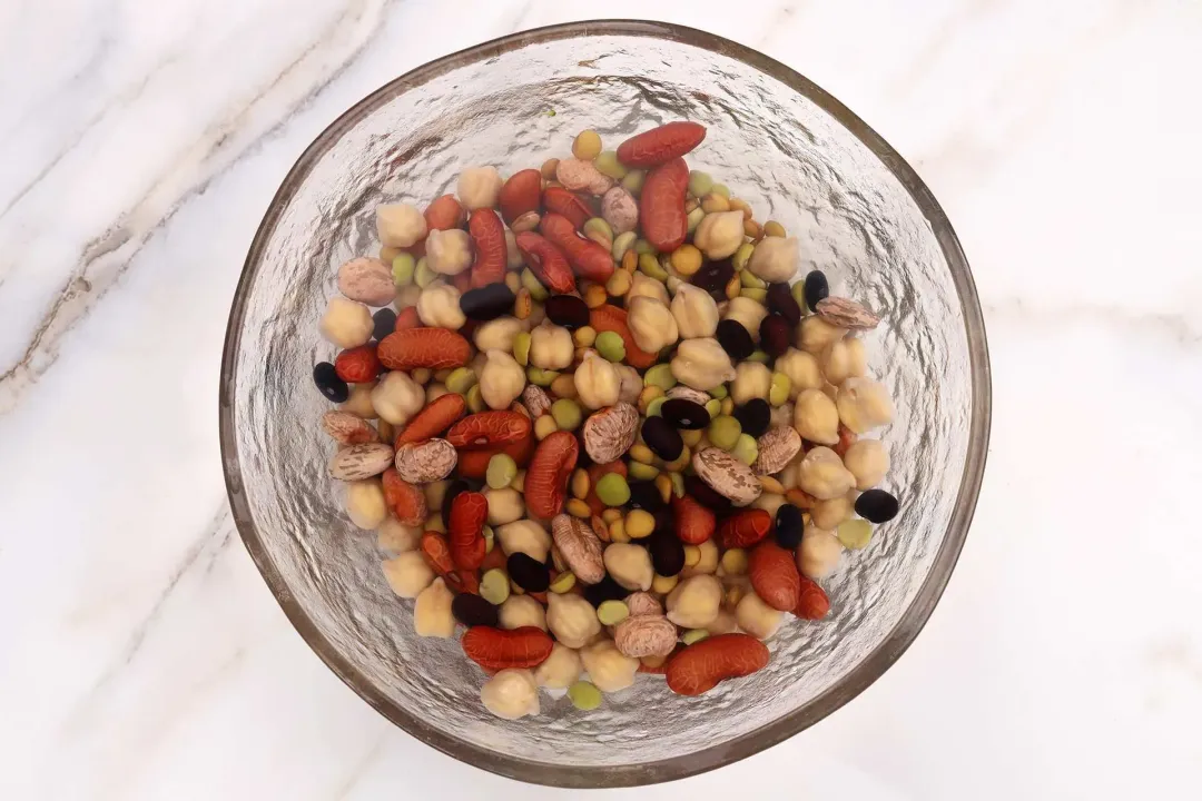 step 1 how to make bean soup in an instant pot