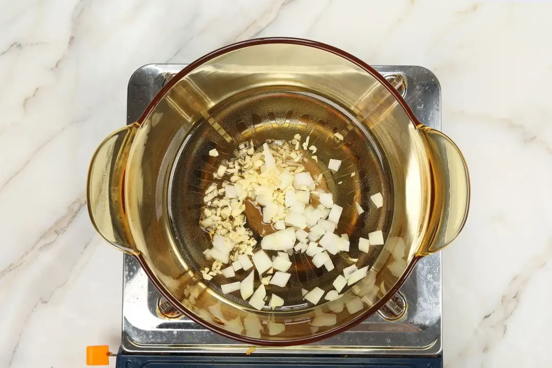 step 1 How to make cheesy potato soup