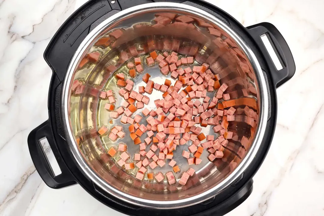 step 1 how to make instant pot zuppa toscana