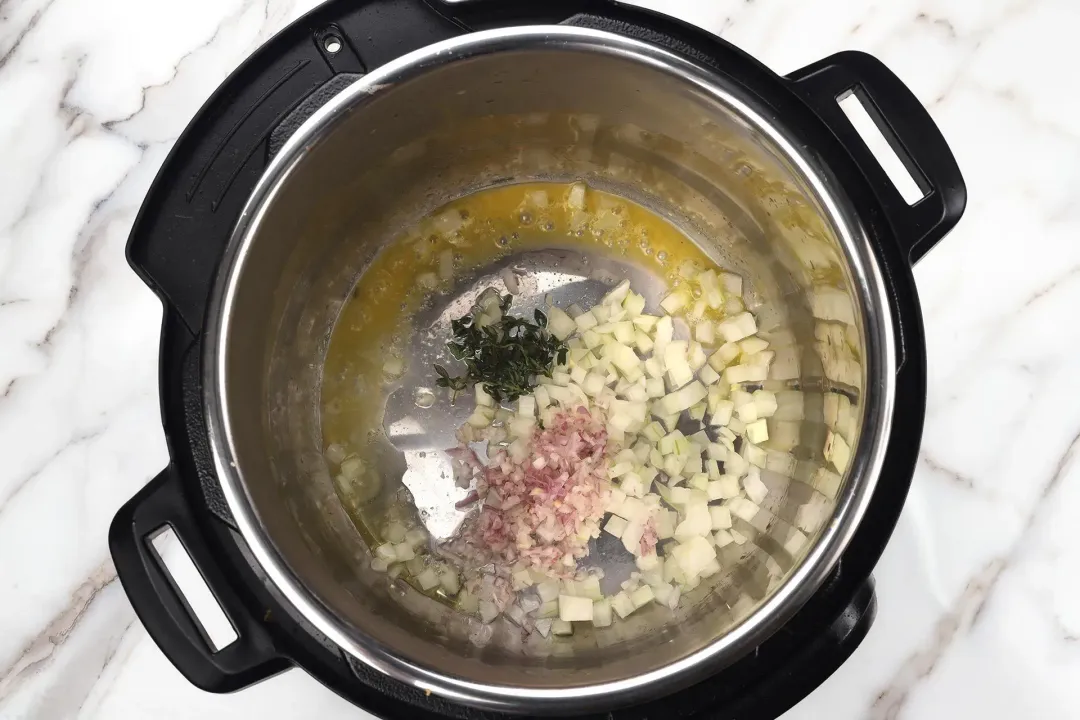 step 1 How to Make Mushroom Soup in an Instant Pot