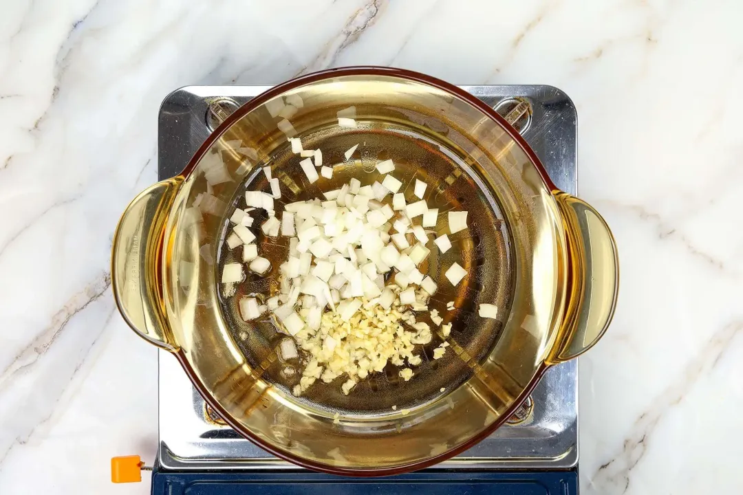 step 1 How to make Potato Kale Soup