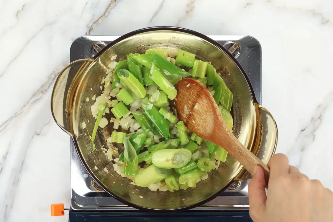 step 2 How to make Cream of Celery Soup