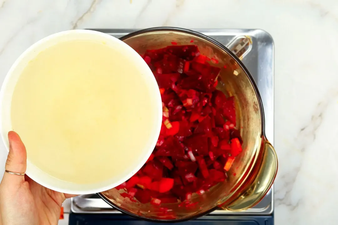 step 3 How to make beet soup