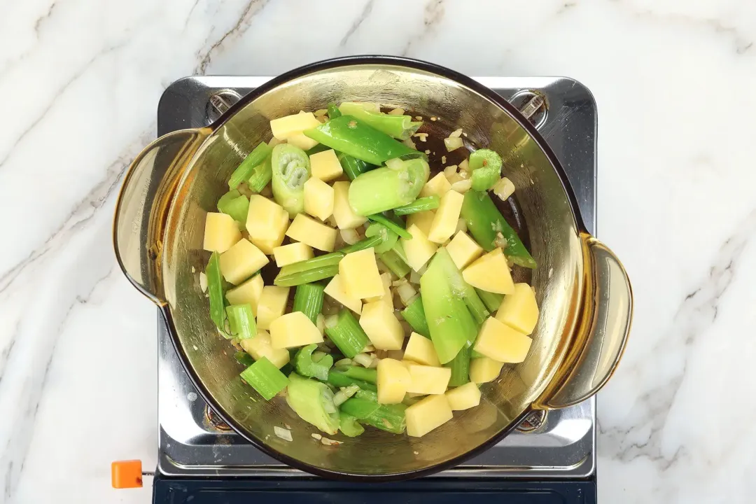 step 3 How to make Cream of Celery Soup