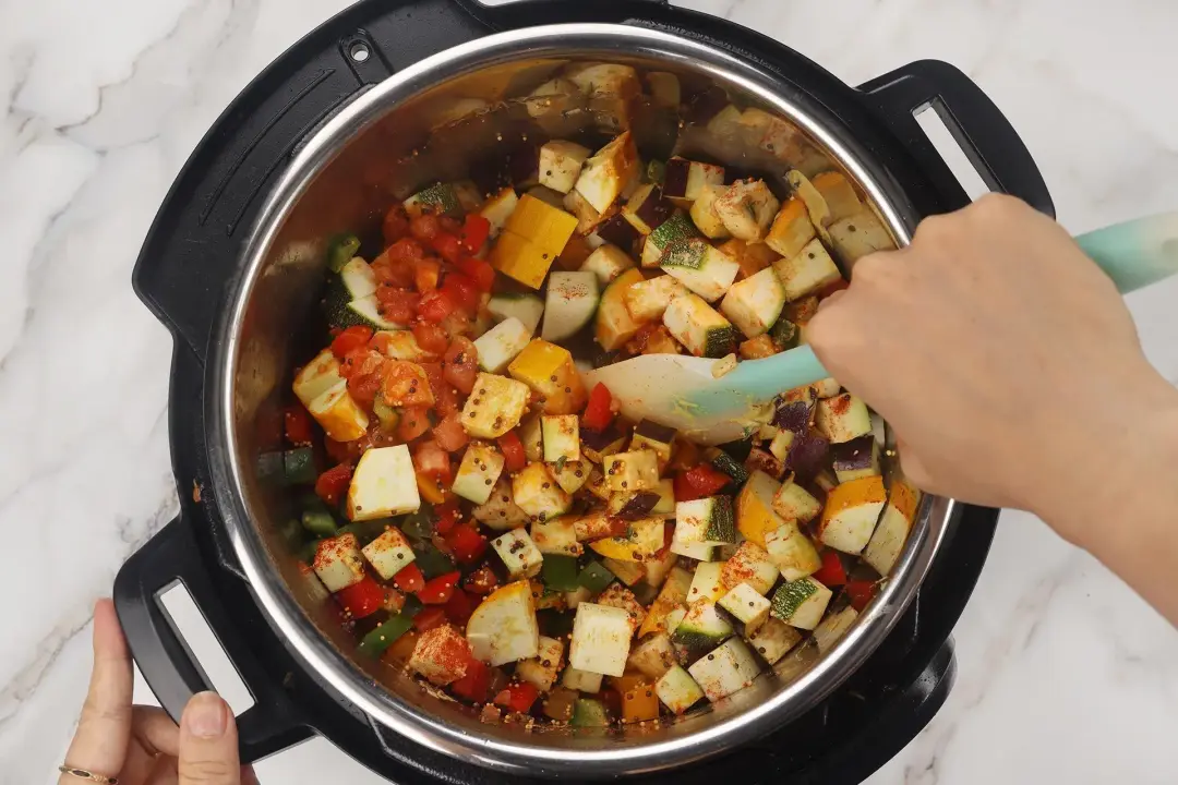 step 4 how to cook ratatouille in an instant pot