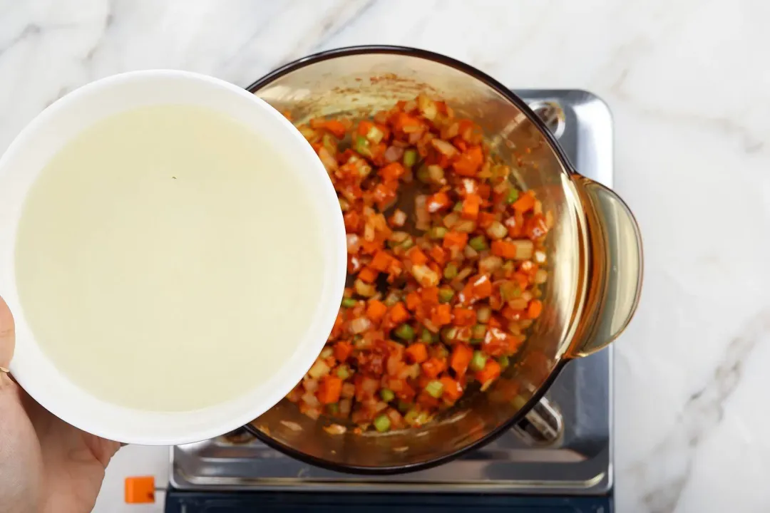 step 4 How to make ham and bean soup