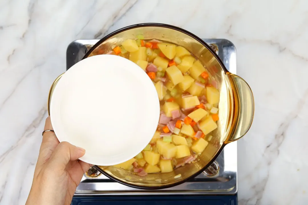 step 4 How to make Ham Potato Soup