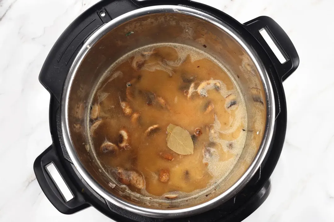 step 4 How to Make Mushroom Soup in an Instant Pot