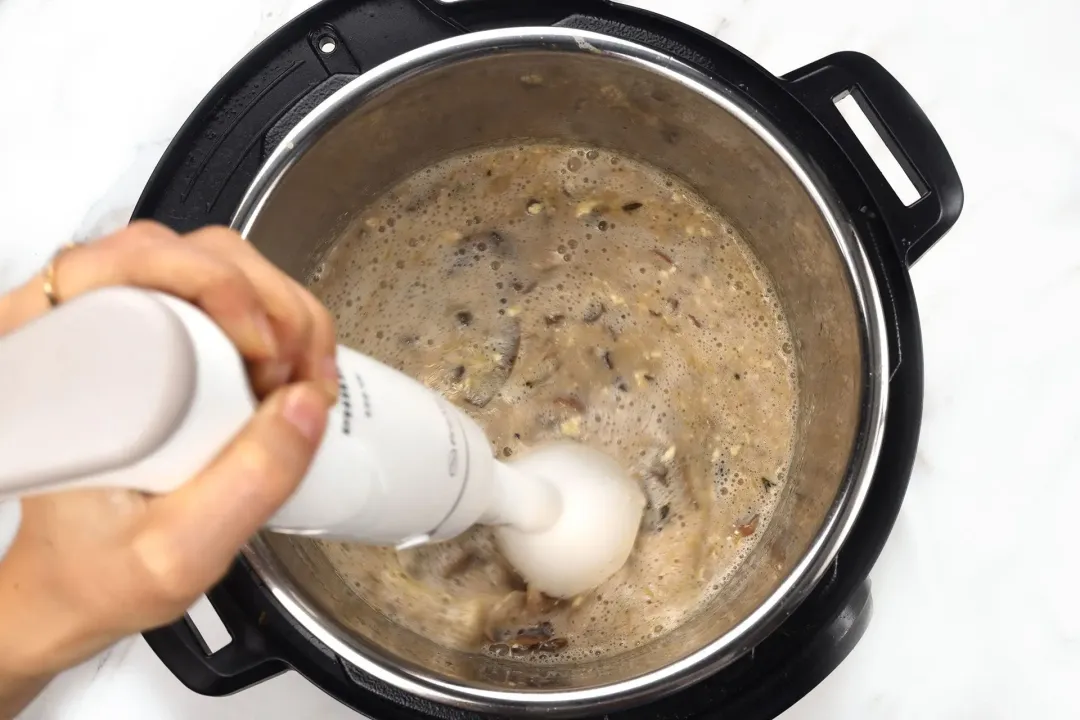 step 6 How to Make Mushroom Soup in an Instant Pot