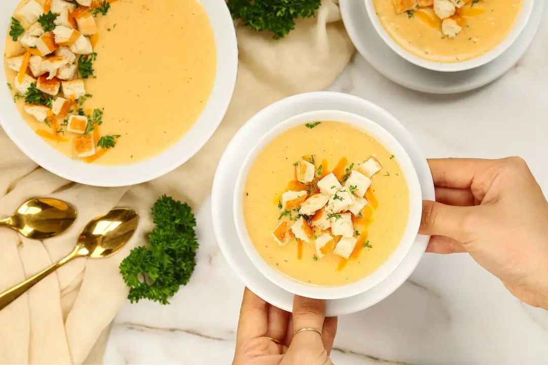 step 7 How to make cheesy potato soup
