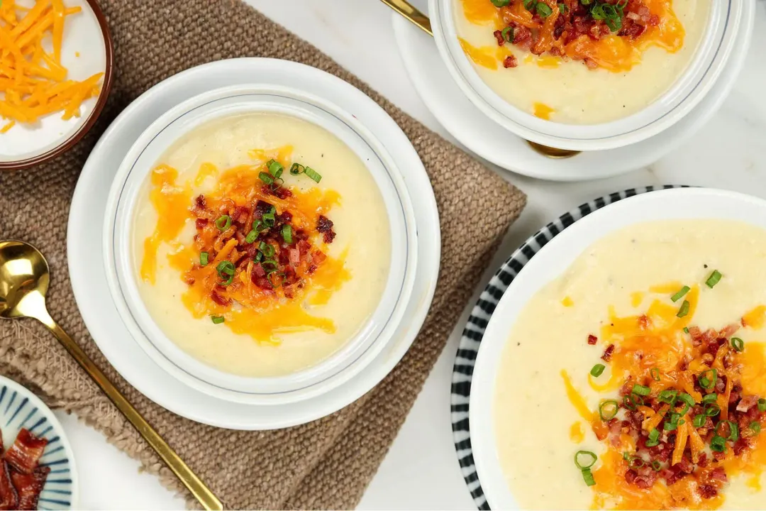 step 7 How to make potato bacon soup