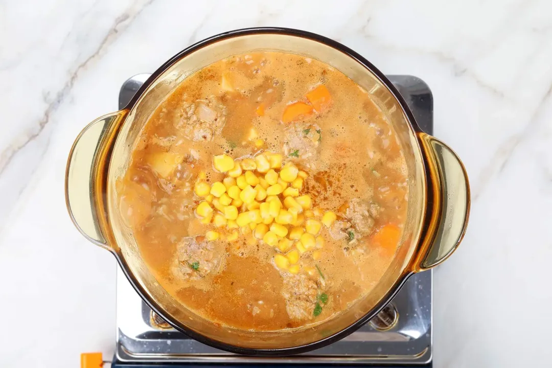 step 8 How to make albondigas soup