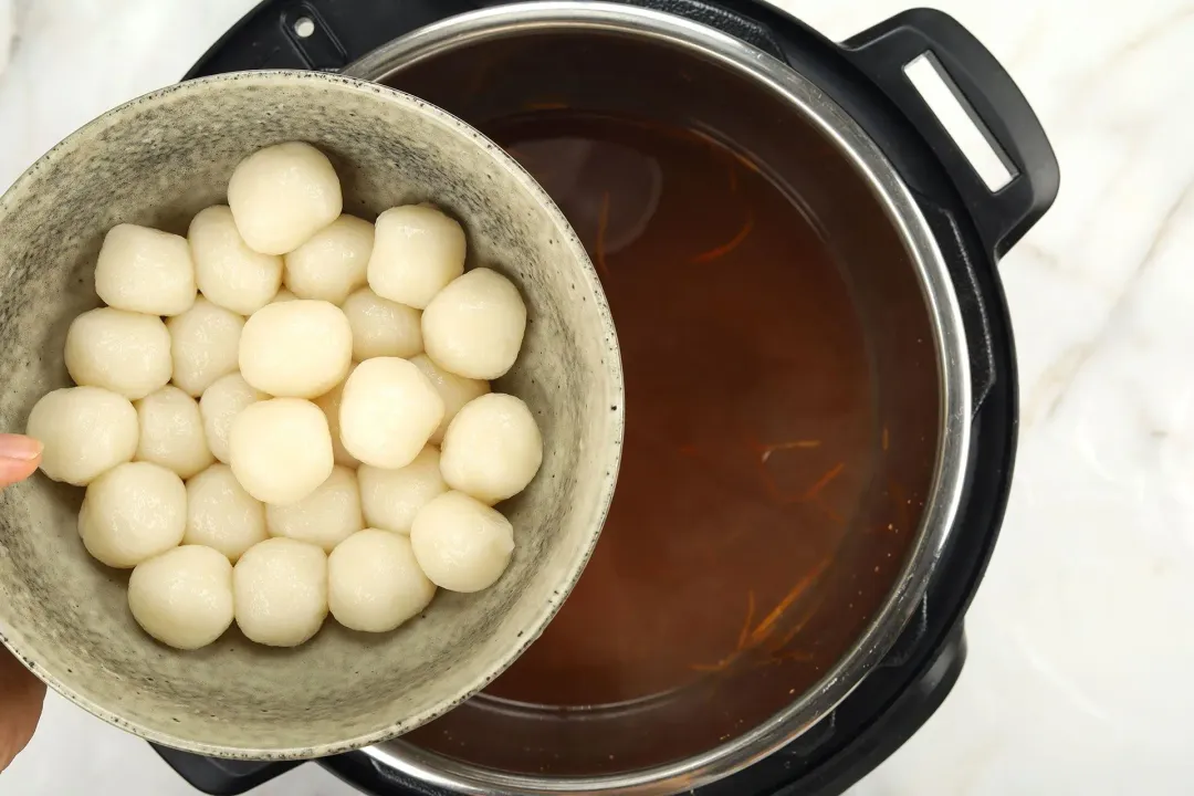 step 8 How to make red bean soup