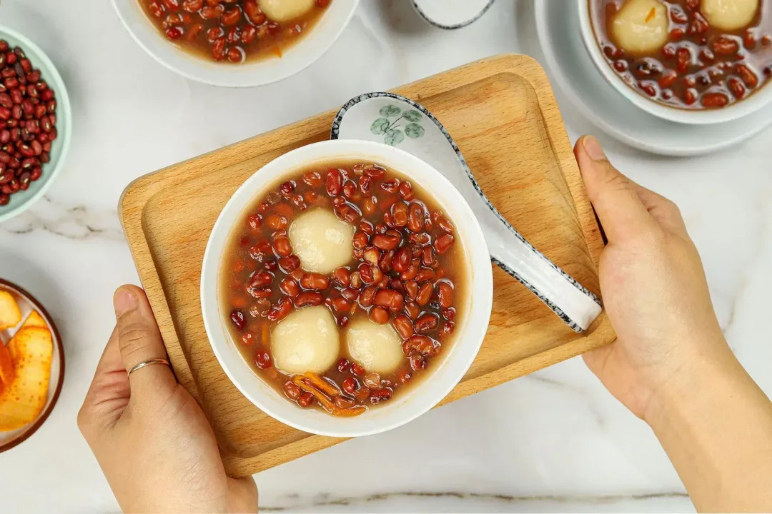 step 9 How to make red bean soup