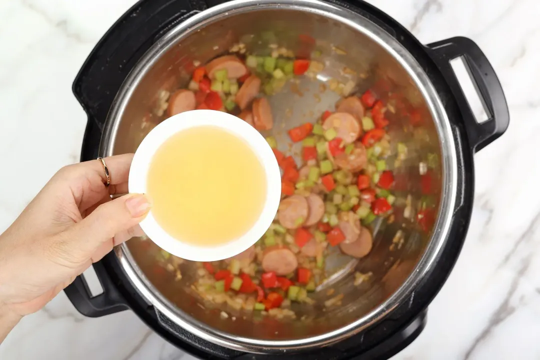 Stir in flour instant pot gumbo