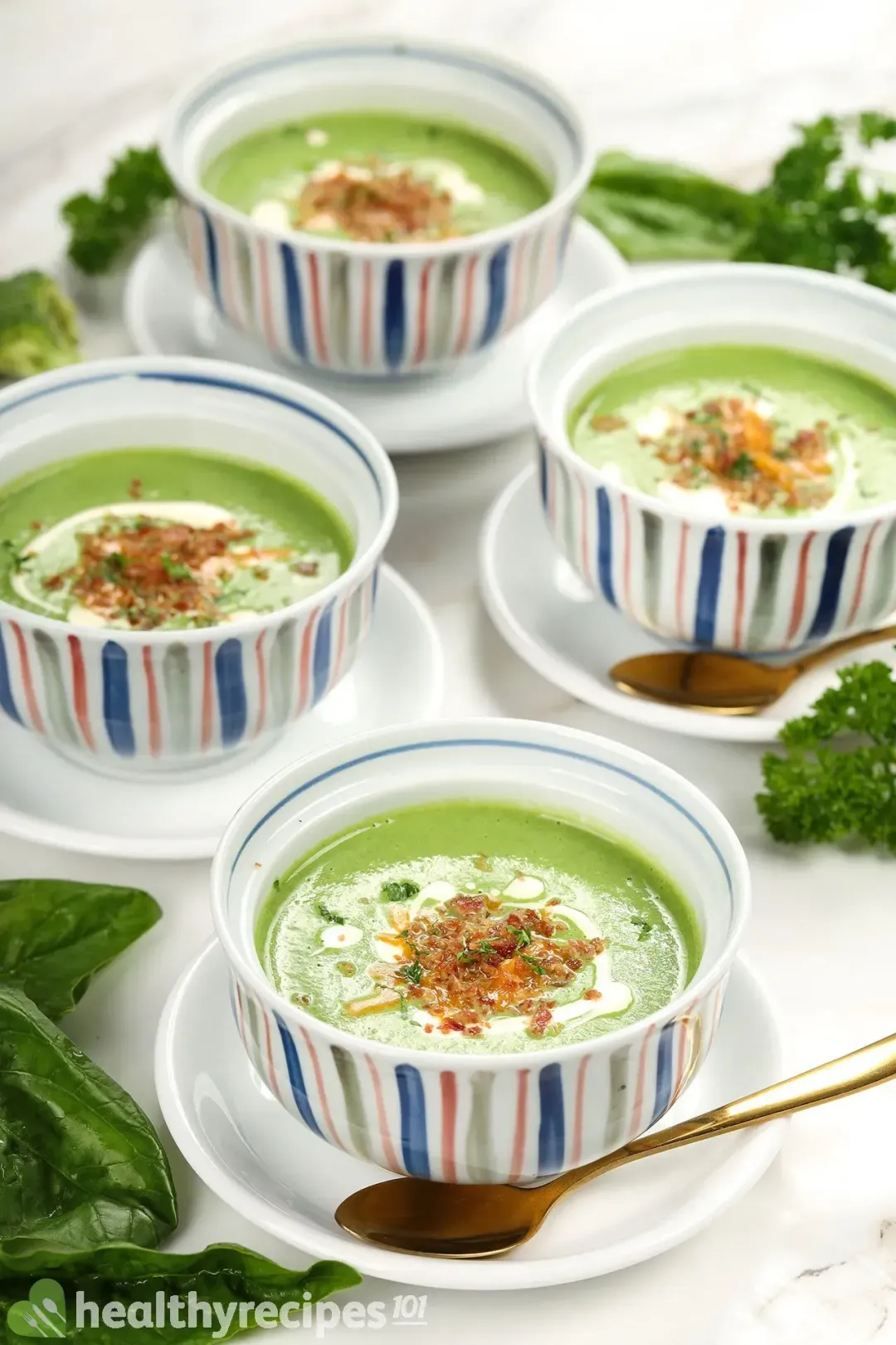 Storage and Reheating Cream of Spinach Soup