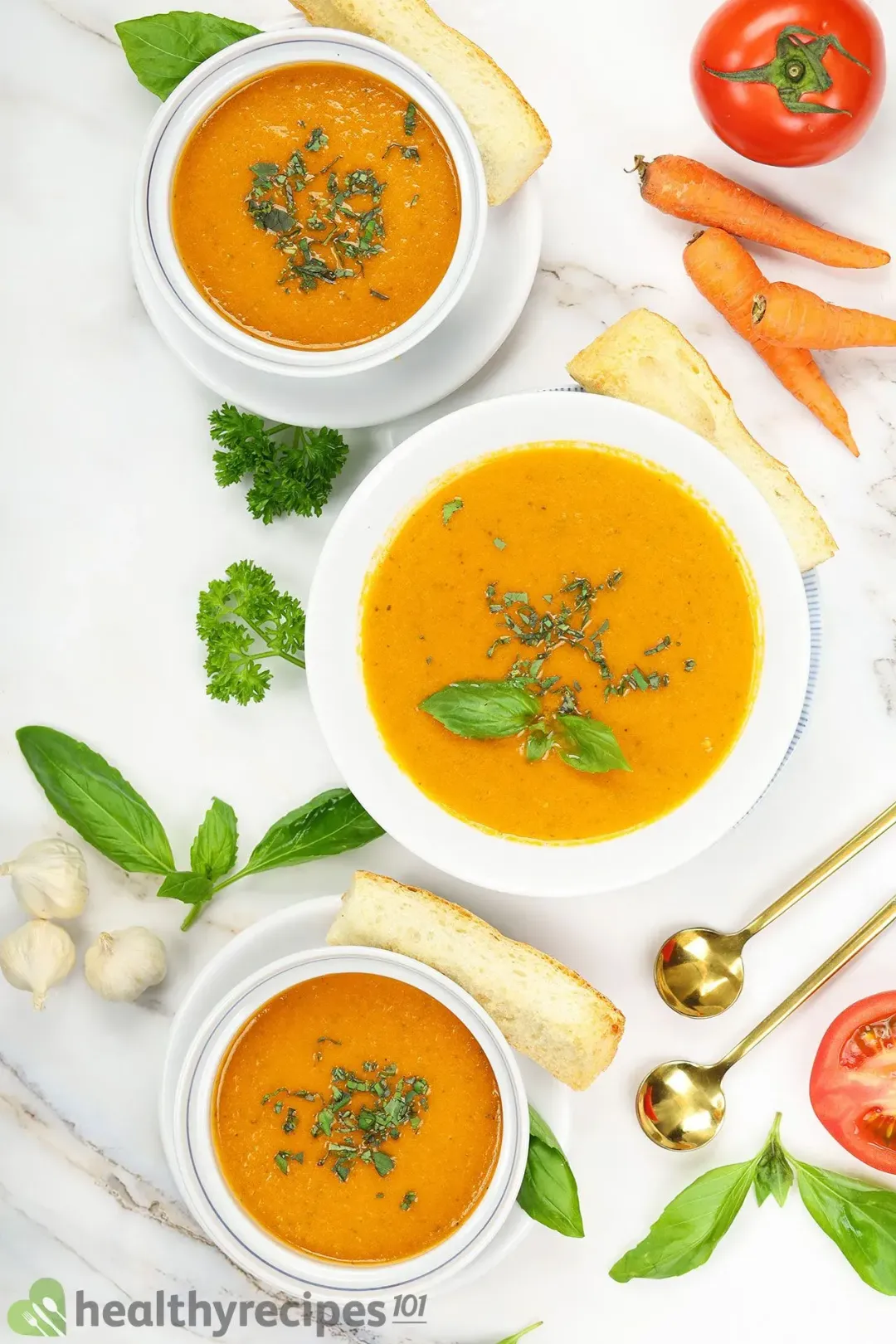 Storage and Reheating Tomato Basil Soup