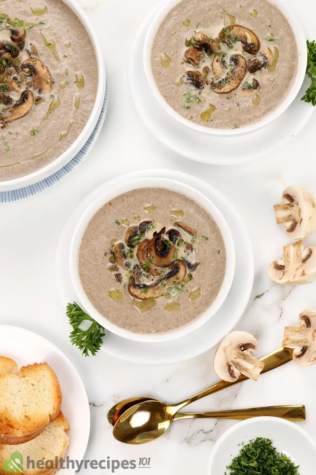 what to eat with mushroom soup