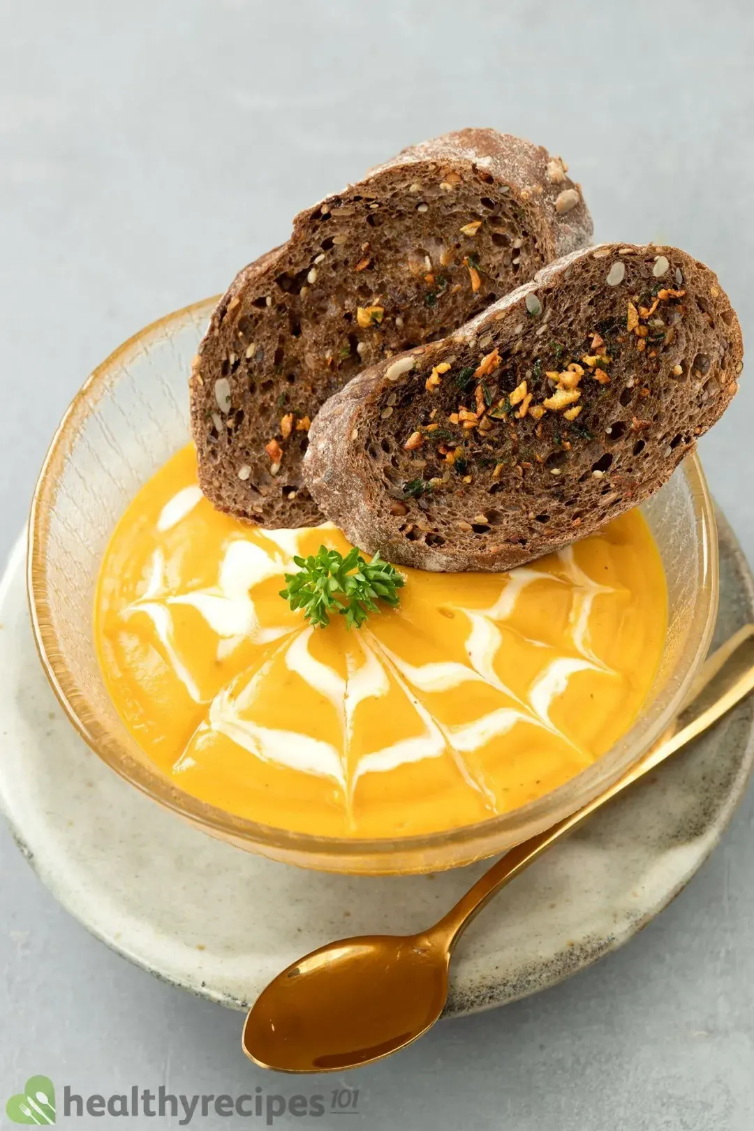 what goes with pumpkin soup