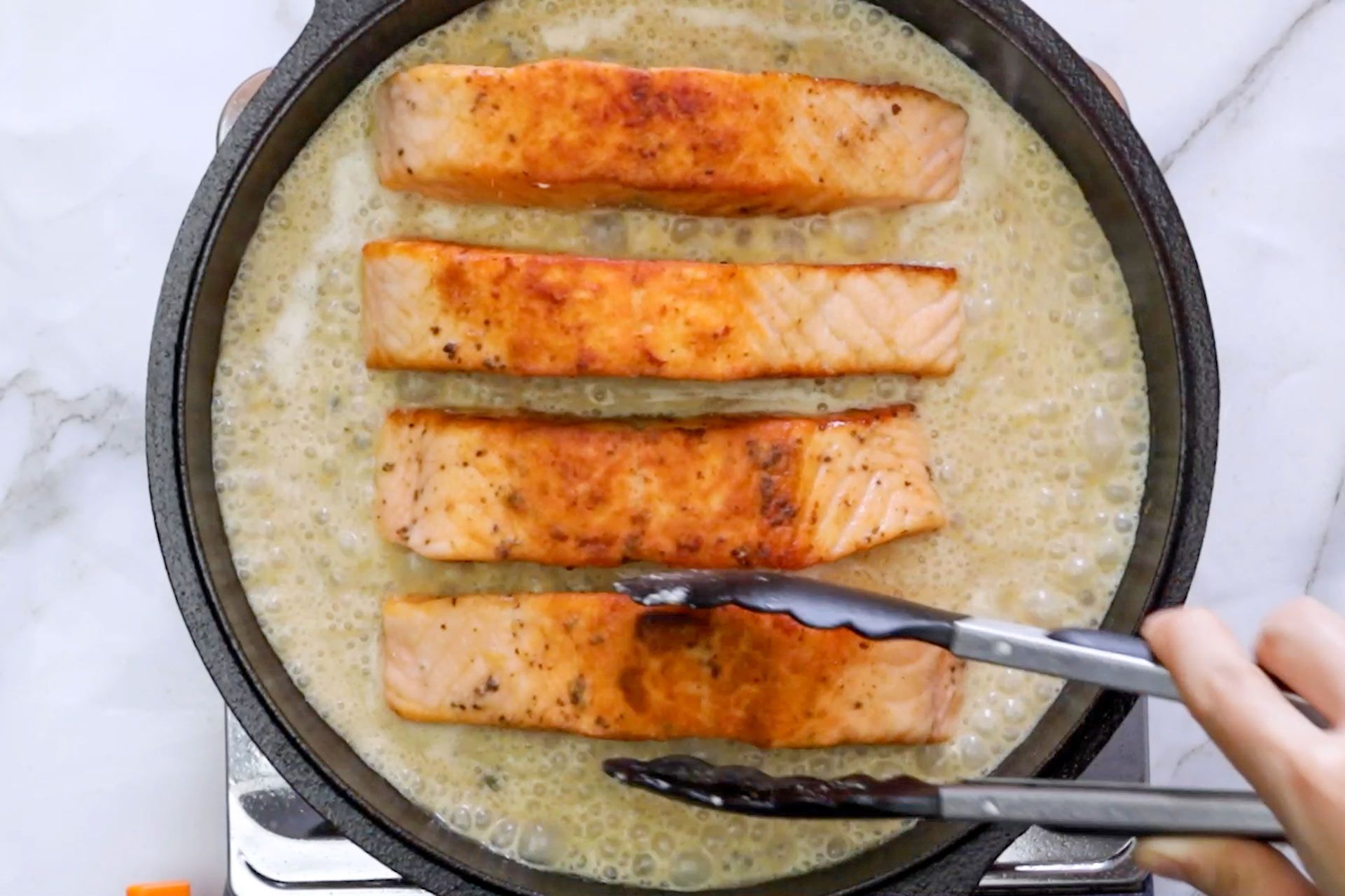 Salmon Piccata Recipe step 6