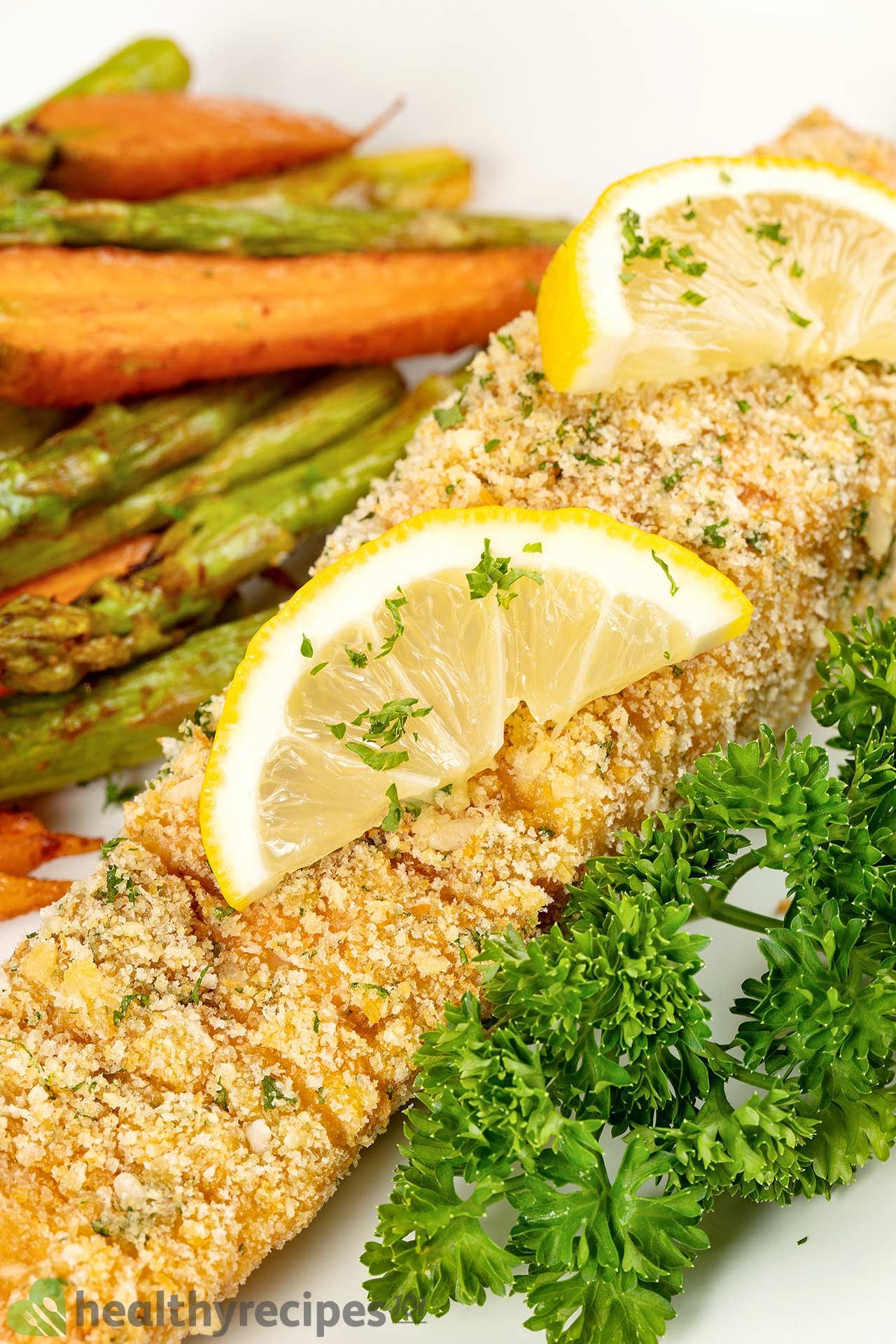 Parmesan Crusted Salmon Recipe With Asparagus