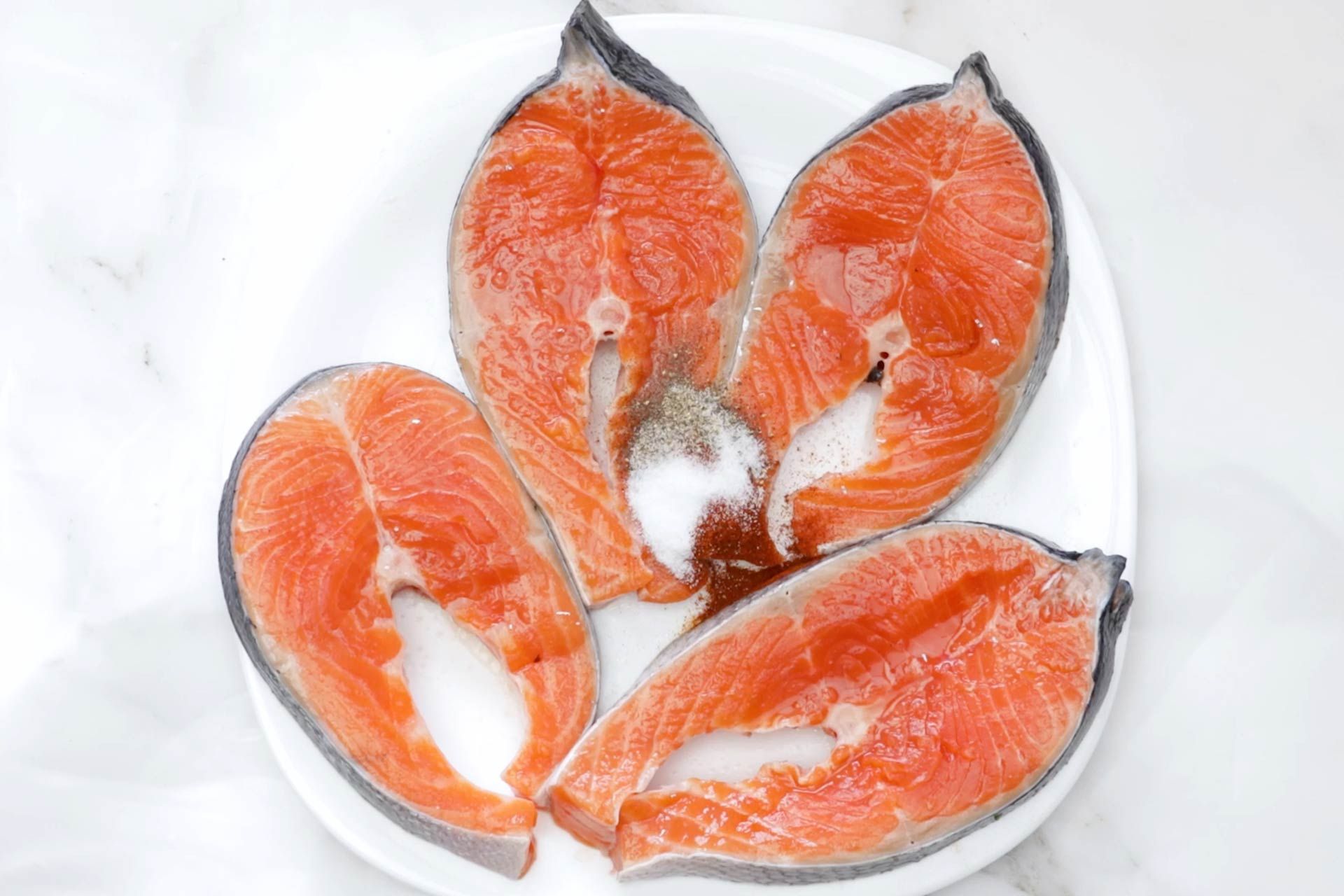 Salmon Steak Recipe step 2
