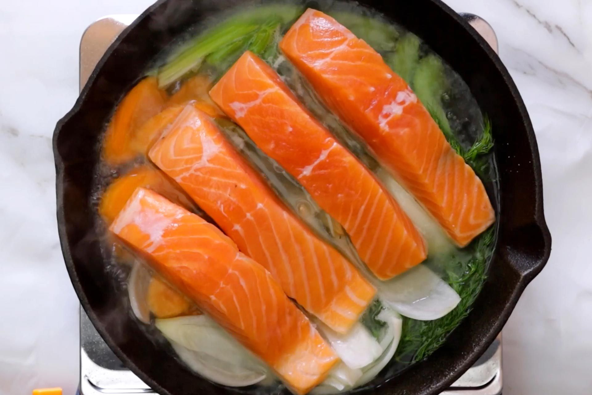 Poached Salmon Recipe step 3