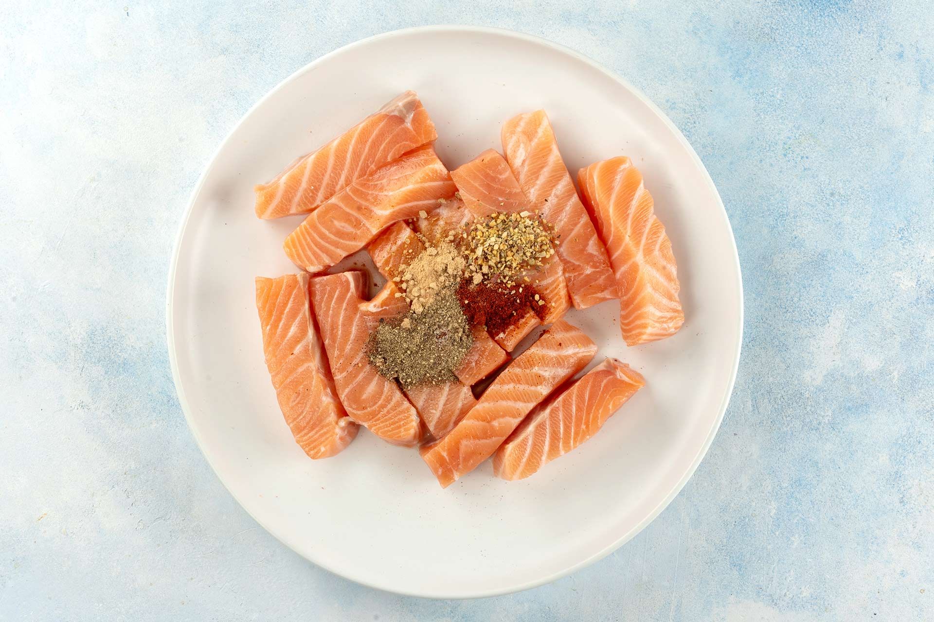 Air Fryer Salmon Fish Sticks Recipe step 1