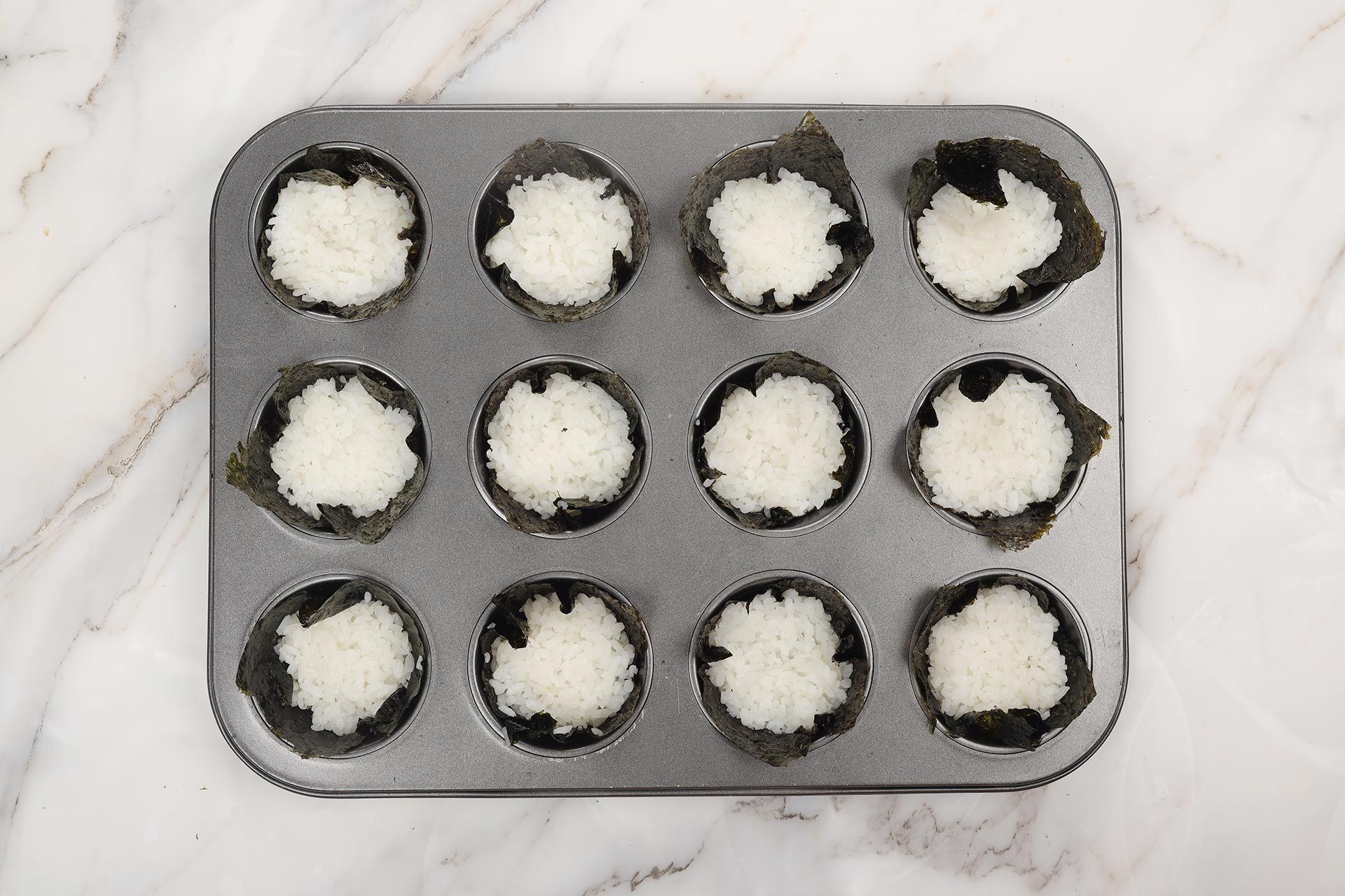 Sushi Cupcakes Recipe step 3